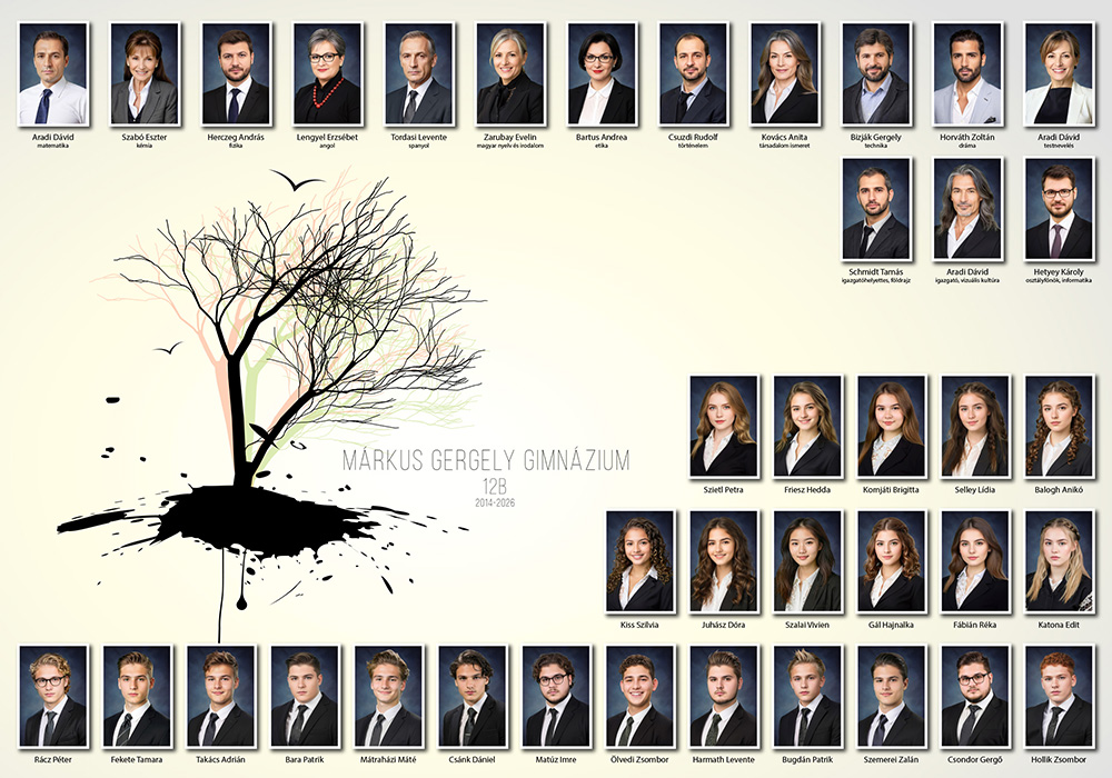Tabló: Fás minimalista