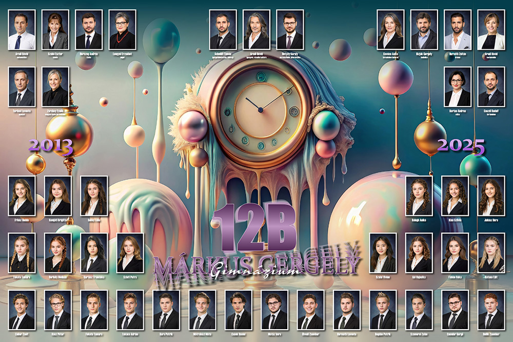 Tabló: Pasztell óra